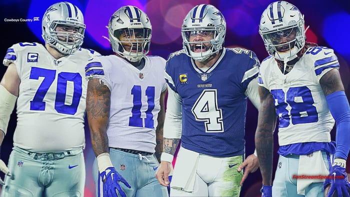 Zack Martin, Micah Parsons, Dak Prescott, CeeDee Lamb